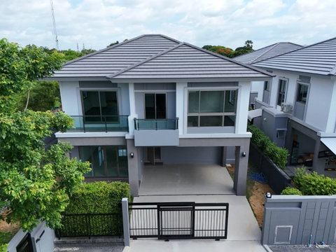 🏡 FOR SALE  – BRAND NEW CORNER DETACHED HOUSE The Palm Krungthep Kreetha – Wongwaen