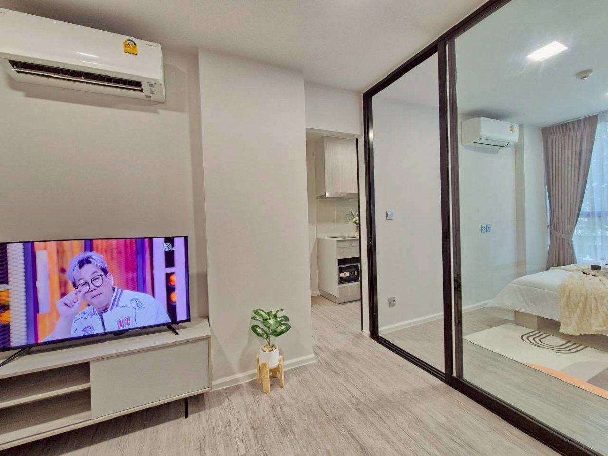 รูป T275 ให้เช่าคอนโด Atmoz Tropicana Bangna (แอทโมซ ทรอปิคาน่า บางนา) ห้องสวยมาก เฟอร์ครบ มีเครื่องซักผ้า เข้าอยู่ได้เลย - รูปที่ 10/14
