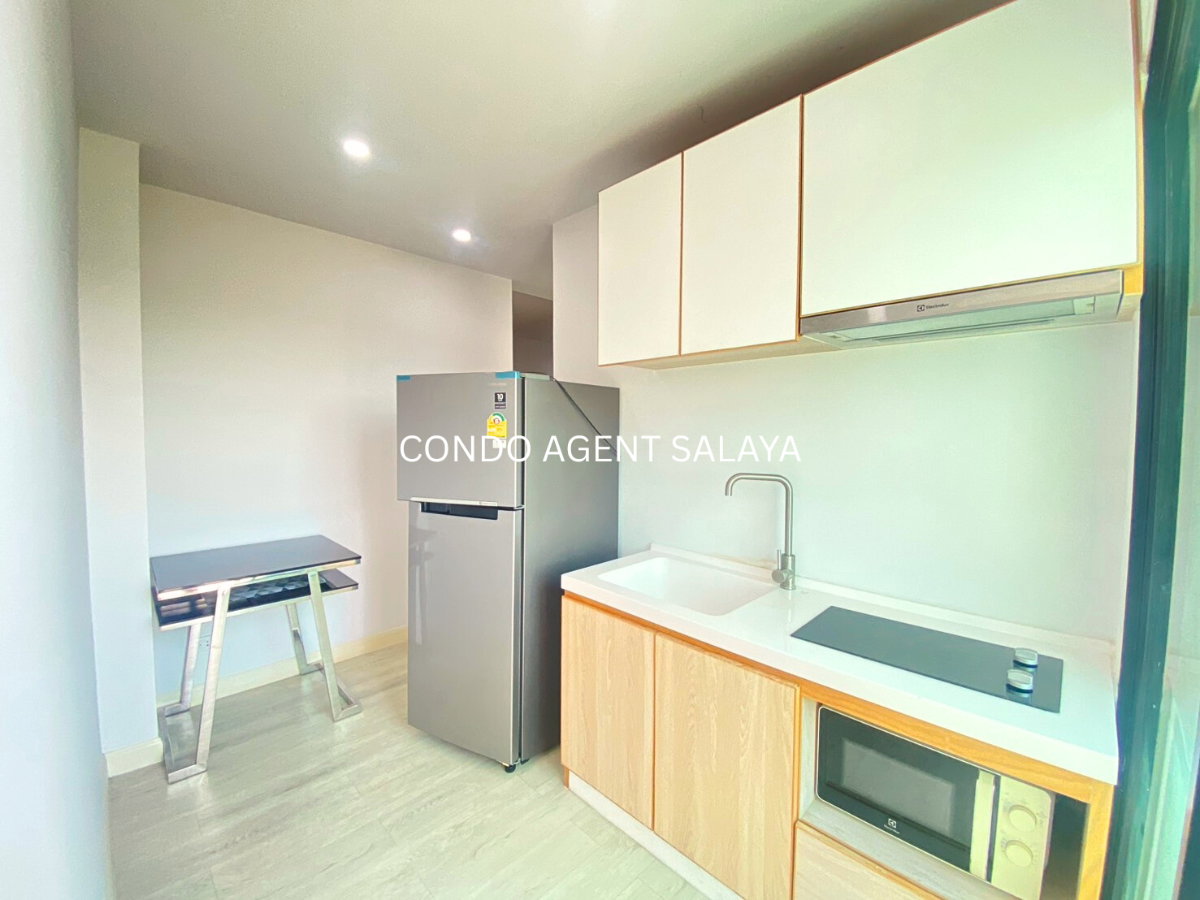 รูป ขาย V Condo Salaya 𝟏 𝐁𝐞𝐝𝐫𝐨𝐨𝐦 | 𝟏 𝐁𝐚𝐭𝐡𝐫𝐨𝐨𝐦 🛁 วิวสนามกอล์ฟ - รูปที่ 7/16