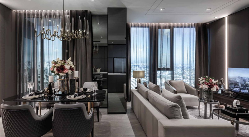 รูป LTH16050 - Luxury Condo for Sale Thonglor | HYDE Heritage Thonglor | 135.96 sq.m. | 3 Bed 3 Bath | BTS Thonglor | 60 MB - รูปที่ 1/4