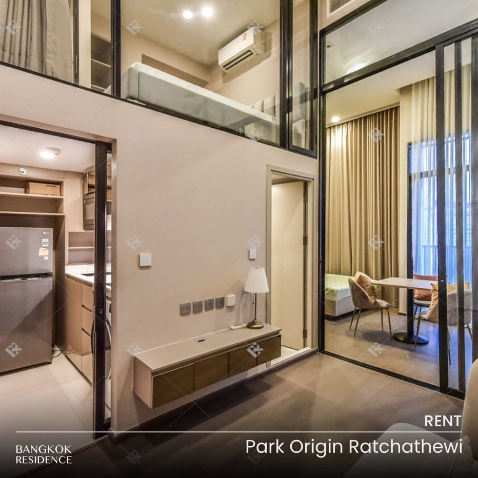รูป เช่าคอนโด 🌃 Park Origin Ratchathewi 2นอน 35.50ตร.ม. 37k💎 ห้องมุมสวย ราคาดี ใกล้ BTS ราชเทวี - รูปที่ 1/11