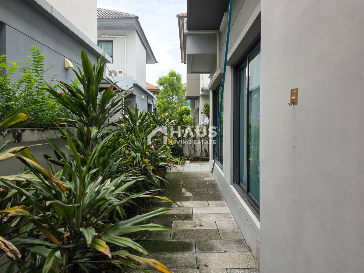 รูป 🔥 คุ้มที่สุด! บ้านพร้อมห้องนอนล่าง ต่อเติมลงเข็มหน้า-หลังบ้านแล้ว 🔥 ขายบ้านเดี่ยว เวนิว พระราม 5-2 🔥 / 4 ห้องนอน #HRM5099 - รูปที่ 22/24