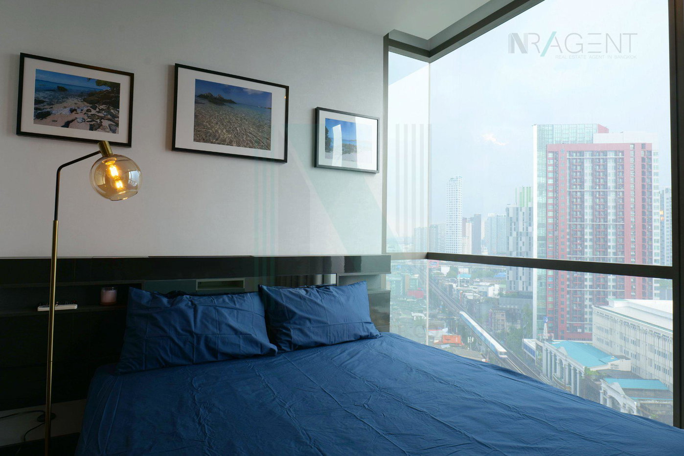 รูป ให้เช่าคอนโด เดอะ รูม สุขุมวิท 69 อาคาร 1 ชั้น 19 1 ห้องนอน ขนาด 44.00 ตรม ใกล้ BTS พระโขนง - รูปที่ 3/8