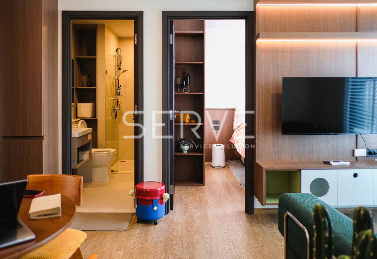 รูป 🔥ห้องใหม่ 27K-2นอน แต่งสวยมาก ชั้นสูงสุด 35+ วิวโล่ง เฟอร์จัดเต็ม พร้อมเข้าอยู่ คอนโดใหม่ทำเลดีมาก เดินทางง่ายใกล้BTS อารีย์ @ Nue Evo Ari - รูปที่ 6/12