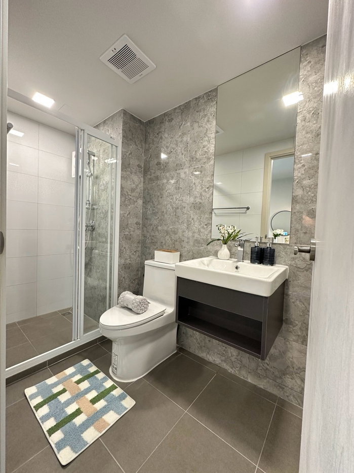 รูป Atmoz Oasis Onnut ห้องสวย ราคาดี สอบถามเพิ่มเติมได้ที่ Line @condorental - รูปที่ 14/15