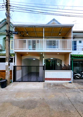 Townhouses for sale Krungthai Western Hospital : 📌 For Sell Town house BAAN SUCHA BANGBUATHONG 2-story 5 bedroom 2 bathroom