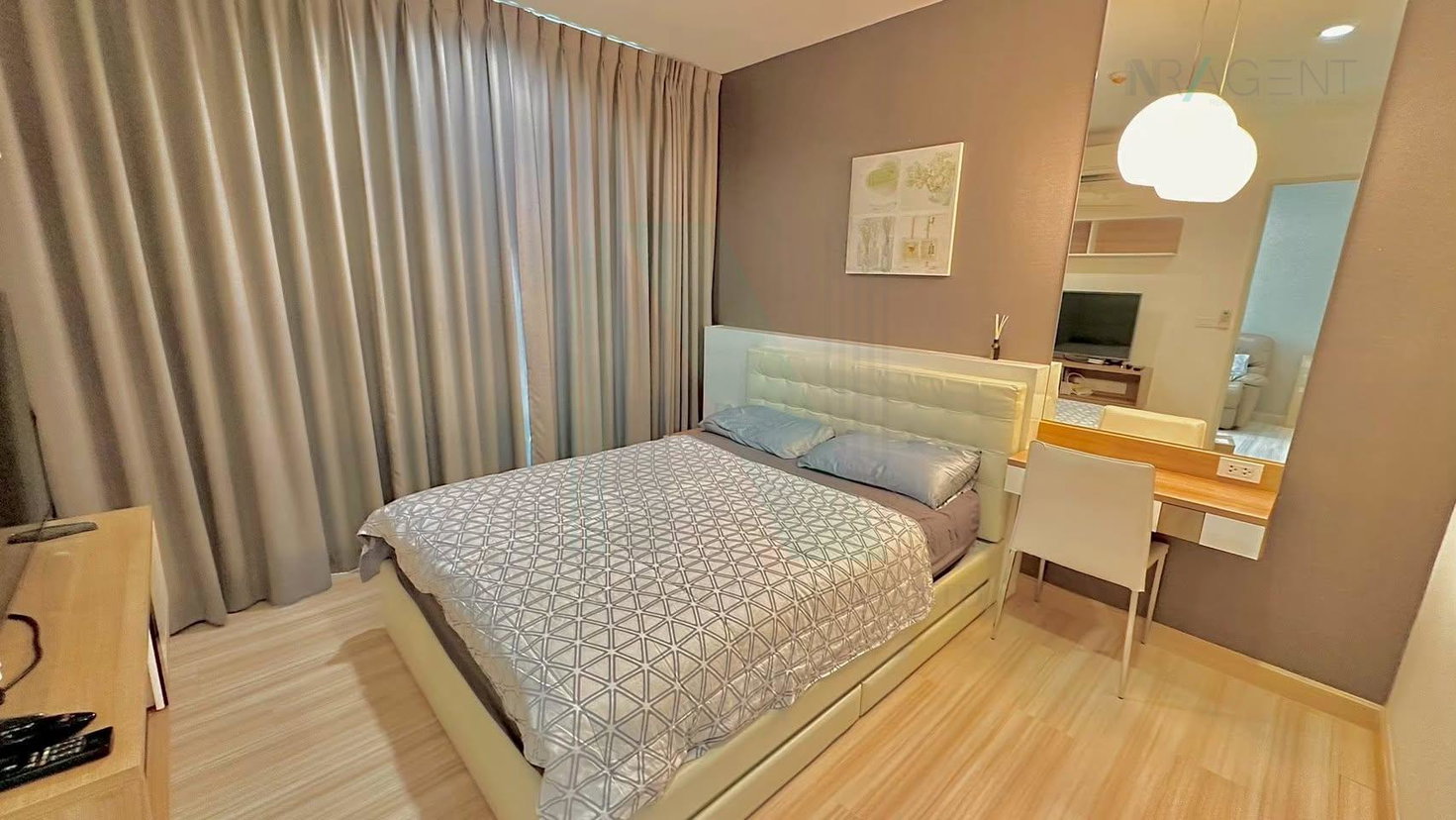รูป 🎊 ให้เช่าคอนโด เดอะ โฮเทล เซอร์วิส คอนโด อาคาร 1 ชั้น 14 1 ห้องนอน ขนาด 50 ตรม ใกล้ เซ็นทรัล พลาซ่า รัตนาธิเบศร์ - รูปที่ 2/8