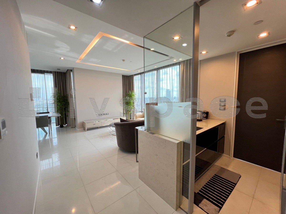 รูป ▚ L0HC03ツ ให้เช่า: The Bangkok Sathorn 2 Bed 2 Bath 118ตร.ม. ราคาดีที่สุดในตึก วิวสวย รีโนเวทใหม่ ติด BTS✨ - รูปที่ 3/14