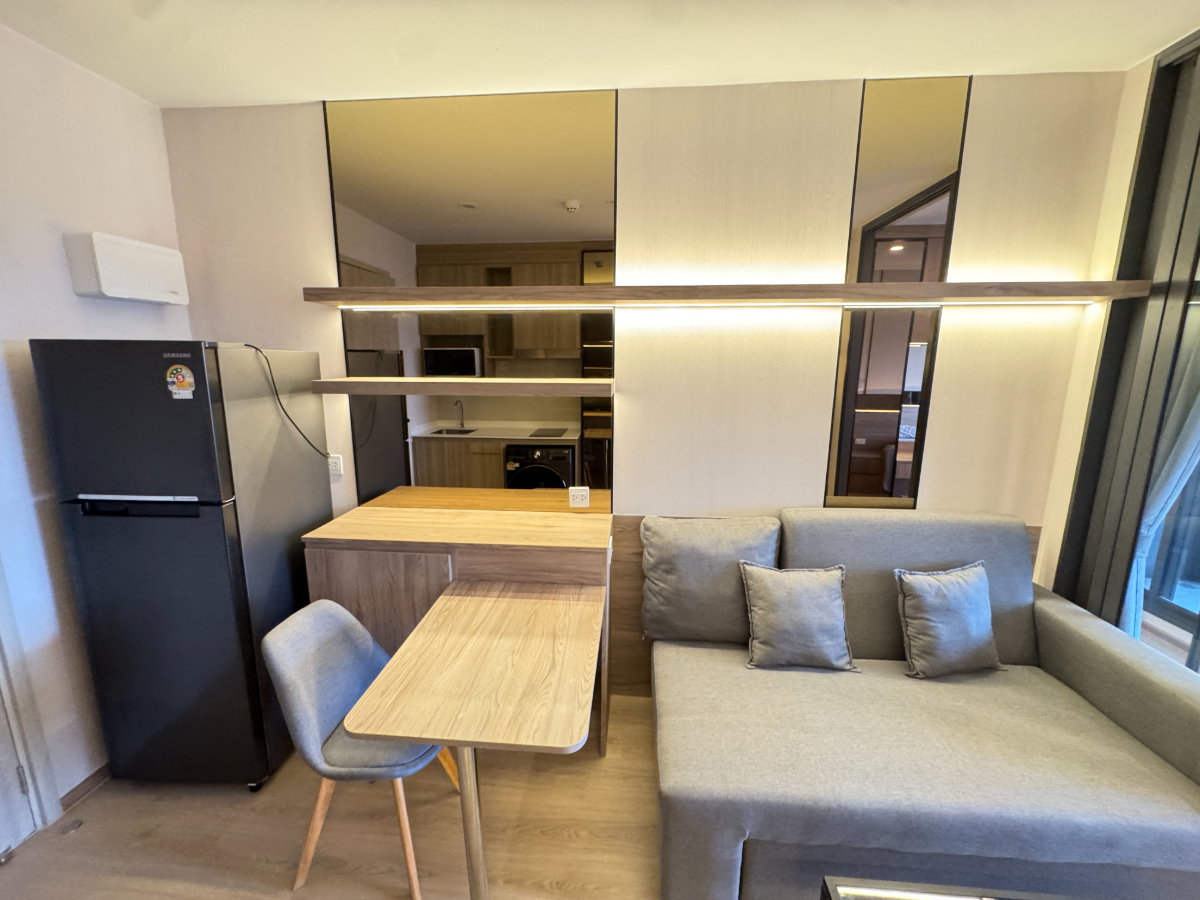 รูป Condo for RENT : Life Rama 4 Asoke 𝐒𝐢𝐳𝐞 : 30 sqm. 𝐓𝐲𝐩𝐞 : 1 Bed 1 Bath / City View 𝐅𝐥𝐨𝐨𝐫 : 27th ✅Fully furnished - รูปที่ 2/13