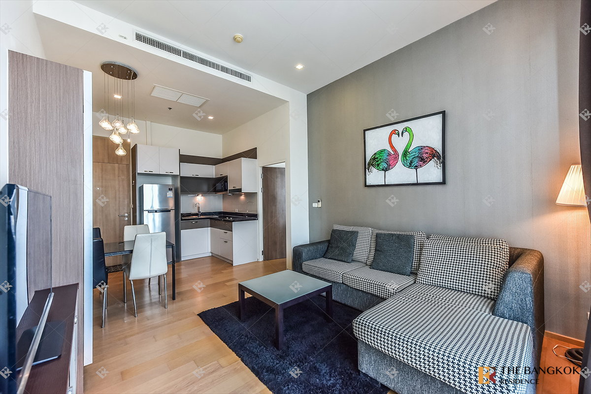 picture Rental Condo 💎 Noble ReD, 1BR, 54 sq.m., 35K 🌃 High-floor unit with high ceilings, near BTS Ari  - 3/10