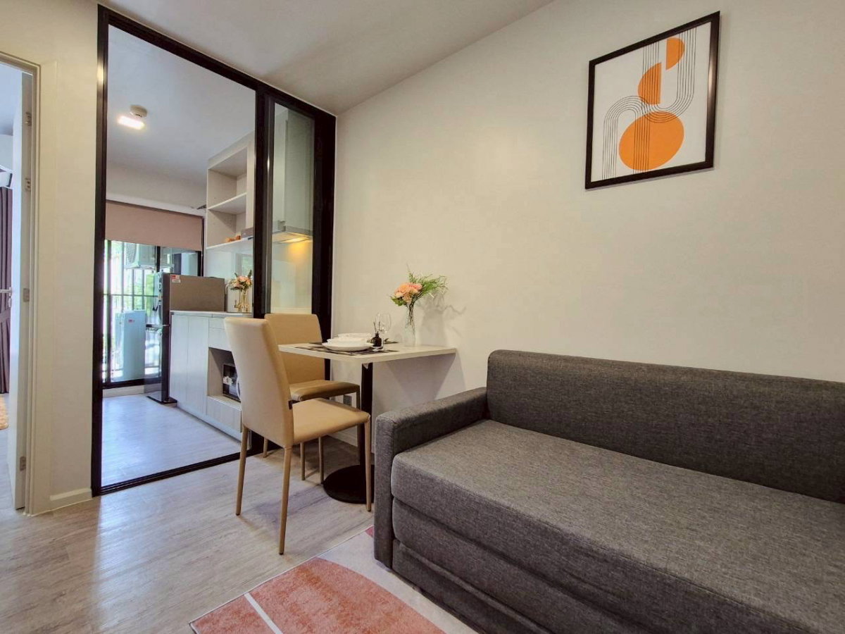 รูป T274 ให้เช่าคอนโด Atmoz Tropicana Bangna (แอทโมซ ทรอปิคาน่า บางนา) ทำเลดี ห้องตกแต่งสวยมาก เฟอร์ครบ มีเครื่องซักผ้า - รูปที่ 13/20