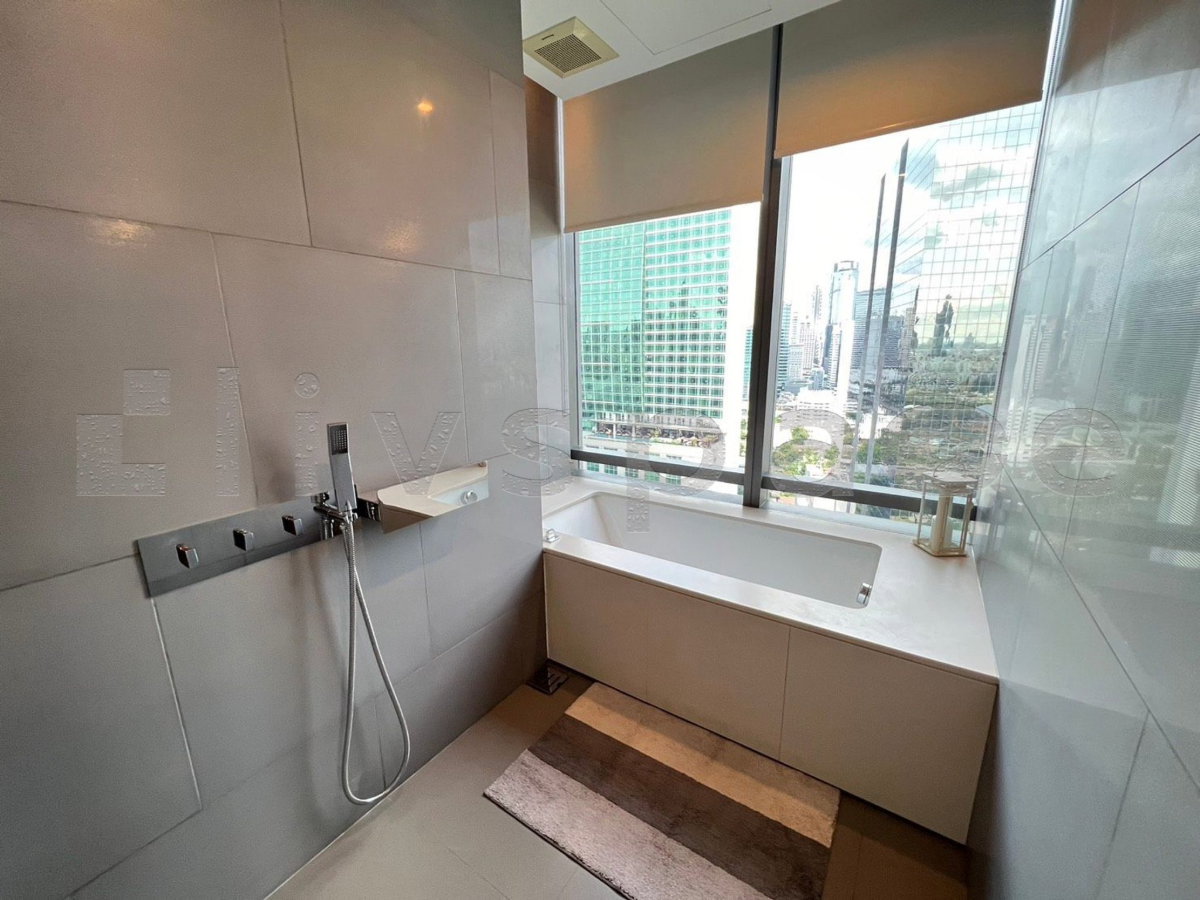 รูป ▚ L0HC03ツ ให้เช่า: The Bangkok Sathorn 2 Bed 2 Bath 118ตร.ม. ราคาดีที่สุดในตึก วิวสวย รีโนเวทใหม่ ติด BTS✨ - รูปที่ 11/14