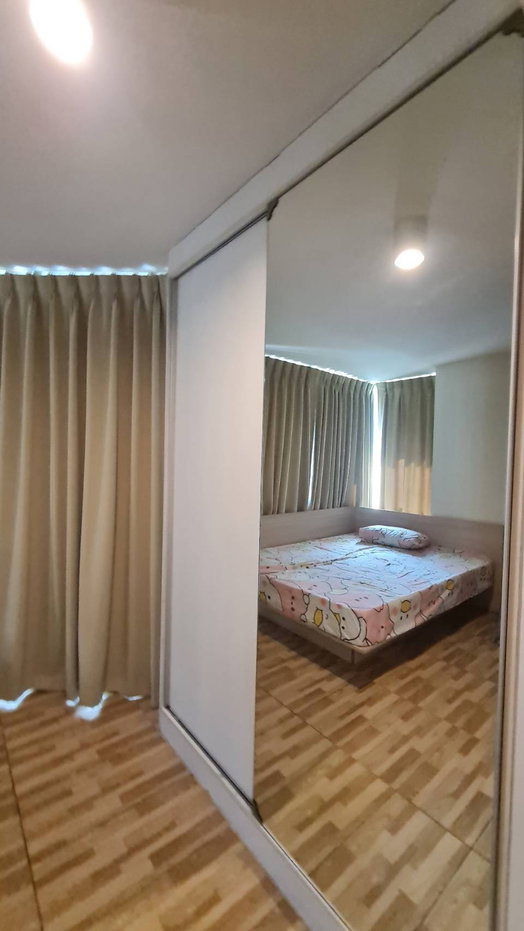 รูป cd1912 ให้เช่าคอนโด (รับสัตว์เลี้ยง) ห้องมุม ราคาถูก 7,000 บาท/เดือน (มีเครื่องซักผ้า) Swift Condo (ใกล้ ABAC บางนา)  - รูปที่ 19/28