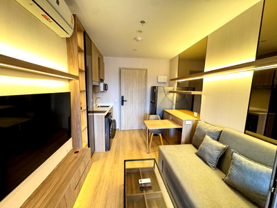 คอนโดให้เช่า : Condo for RENT : Life Rama 4 Asoke    𝐒𝐢𝐳𝐞 : 30 sqm.  𝐓𝐲𝐩𝐞 : 1 Bed 1 Bath / City View  𝐅𝐥𝐨𝐨𝐫 : 27th  ✅Fully furnished