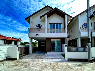 Houses for rent Hang Dong Chiang Mai : 🏡 Two-Story House for Rent near Panyaden International School & Kad Farang, Hang Dong  Minimalist Style | Fully Furnished | Ready to Move In