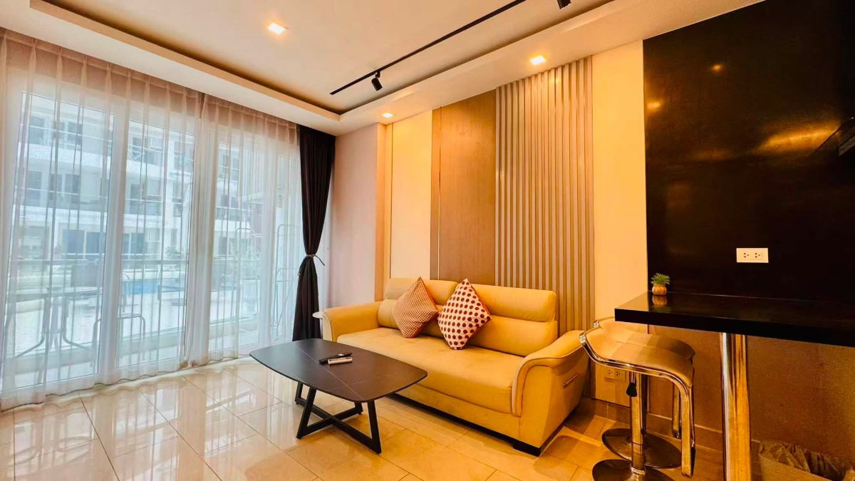รูป Grand Avenue Residence วิวสระ pool access คอนโดพัทยากลาง ซ.บัวขาว 47ตารางเมตร 1นอน 1น้ำ โควต้าต่างชาติ - รูปที่ 10/13