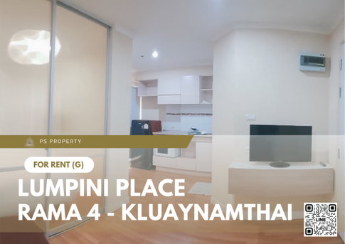 For Rent ✨ Lumpini Place Rama 4 - Kluaynamthai ✨ Fully furnished and equipped with appliances; near BTS Ekkamai.