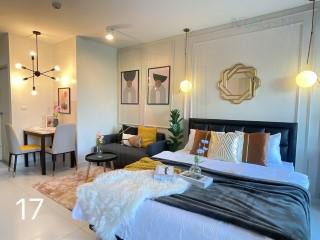 picture For Rent Condo IRIS AVENUE ONNUCH - SUVARNABHUMI Building 1, Floor 1,Studio, Room size 28 sqm - 6/8