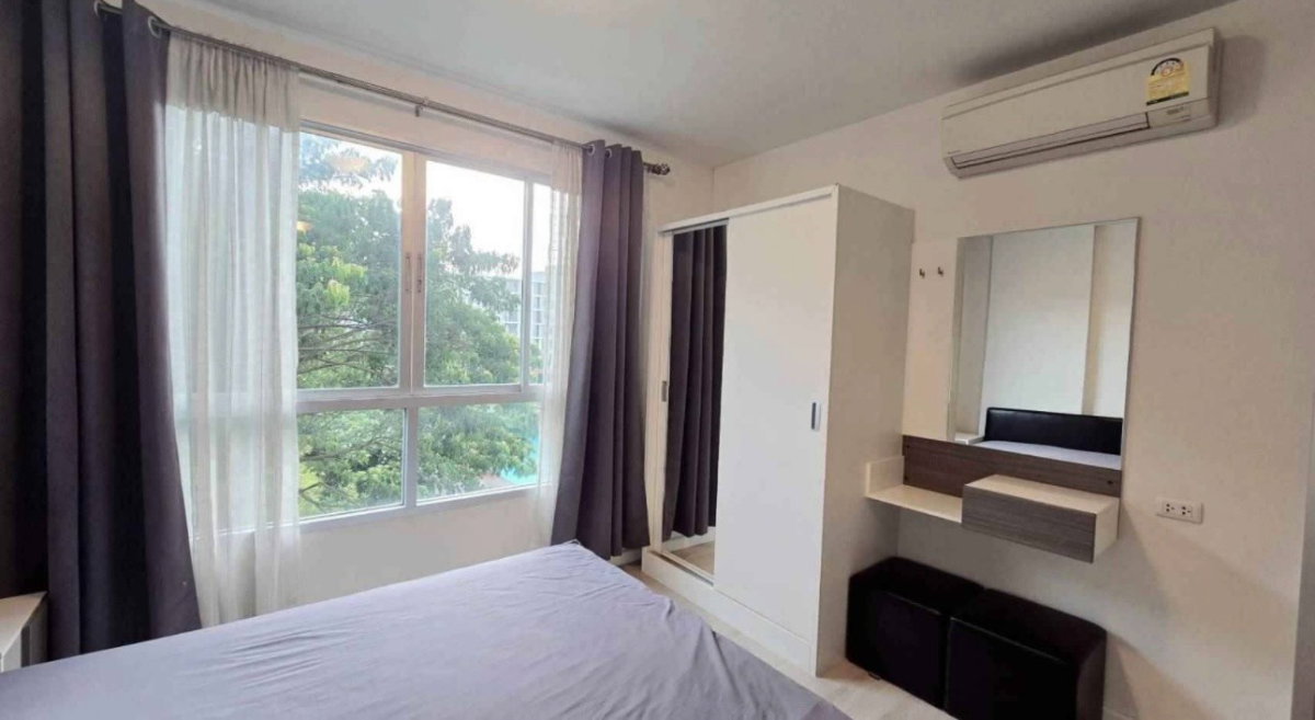 รูป 🌳🪟 ให้เช่า D Condo Sign | ชั้น 5 ตึก C | วิวสวน + วิวสระ | ใกล้ Central Festival Chiang Mai - รูปที่ 4/7