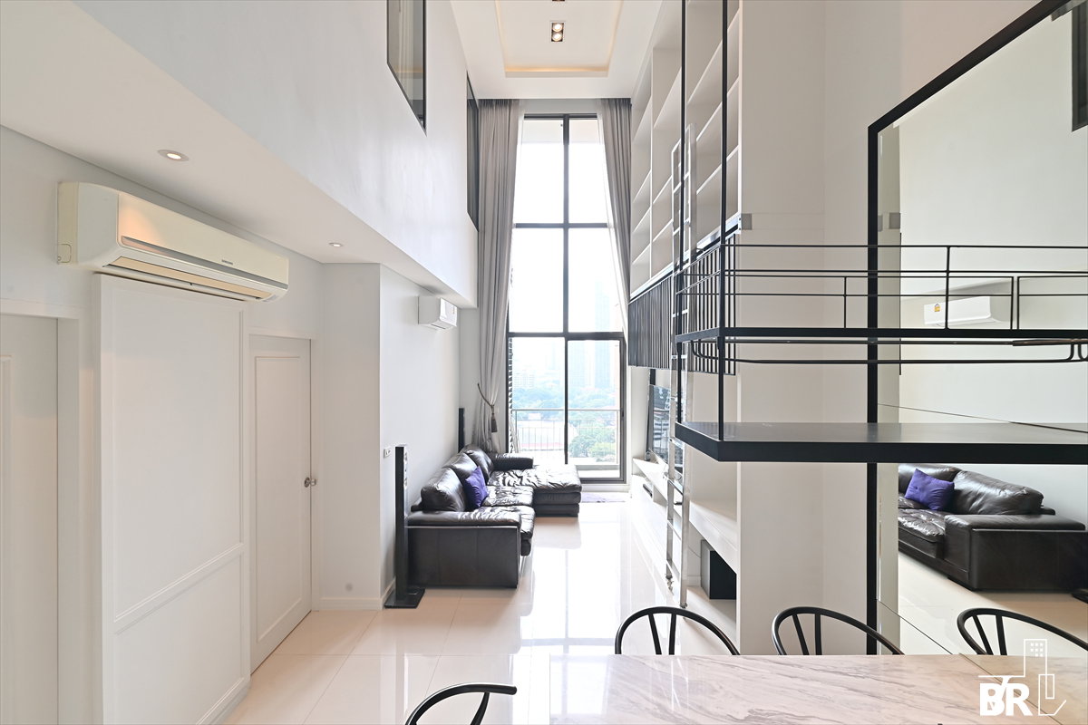 picture Rental Condo 🌃 Villa Asoke, 2BR 91 sq.m. 50K 💎 Spacious Unit with Beautiful View, Near MRT Phetchaburi  - 8/13