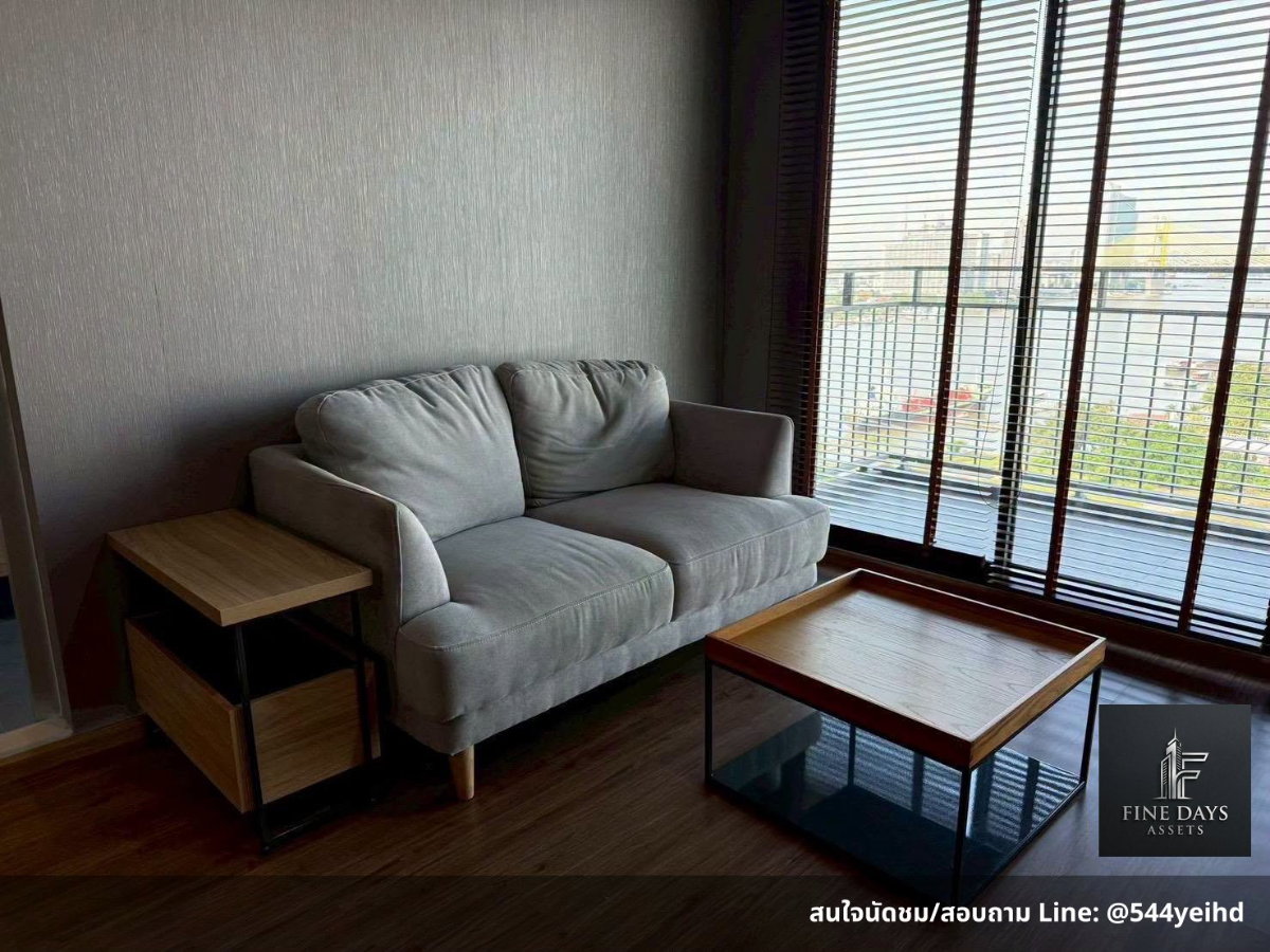 picture 🔥 Rare Find‼️ Rent only 23,000 THB💰 U Delight Residence Riverfront Rama 3. Book now before it's gone! 🔥FD-084271 - 4/5