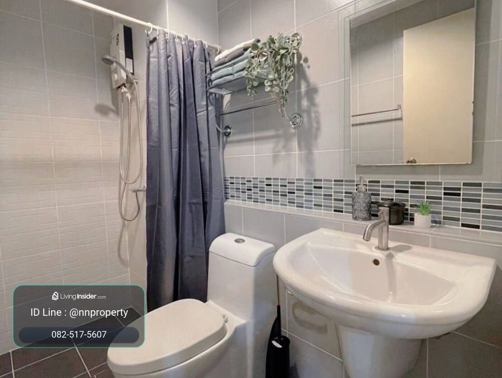 รูป 🔥ปล่อยเช่าคอนโดห้องแต่งสวย 7,000 บาท ใกล้รถไฟฟ้า🔥 - รูปที่ 8/8