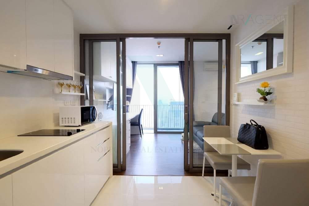 picture 🔺 For Rent Condo NARA 9 Building 1, Floor 34,Studio, Room size 39.00 sqm - 6/8