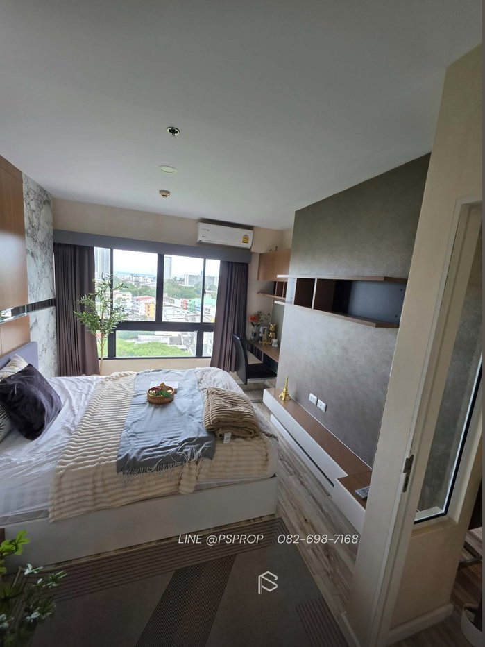 รูป คอนโดเช่าศรีราชา ใกล้โรบินสัน ศรีราชา Plus Condo Sriracha✅ พร้อมเข้าอยู่ #CR0537 - รูปที่ 1/9