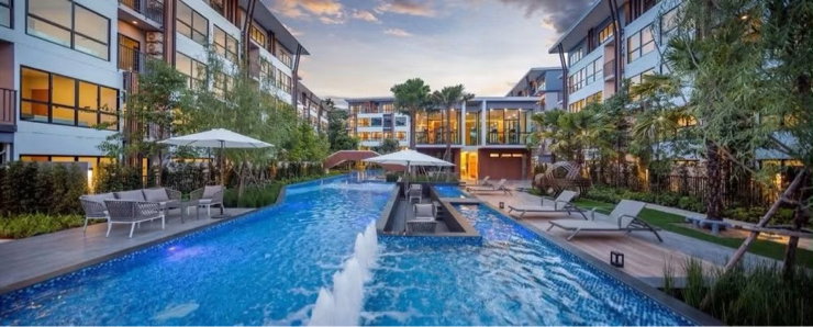 รูป ให้เช่าคอนโด เชียงใหม่ ใกล้สนามบินเชียงใหม่ 7 นาที 1 ห้องนอน วิวดอยสุเทพ - รูปที่ 16/20