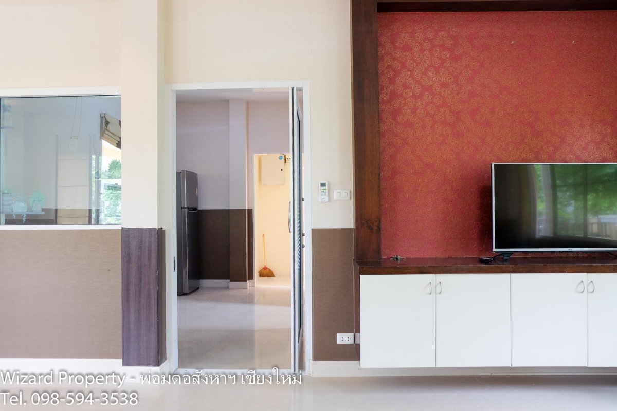 รูป บ้าน 2 ชั้นให้เช่า ติดป่าดอยสุเทพ วิวภูเขา | น้ำแพร่ หางดง เชียงใหม่ บ้านในโครงการหรู • ฟังก์ชันครบ • เฟอร์นิเจอร์ครบ • มีส่วนกลาง - รูปที่ 9/32