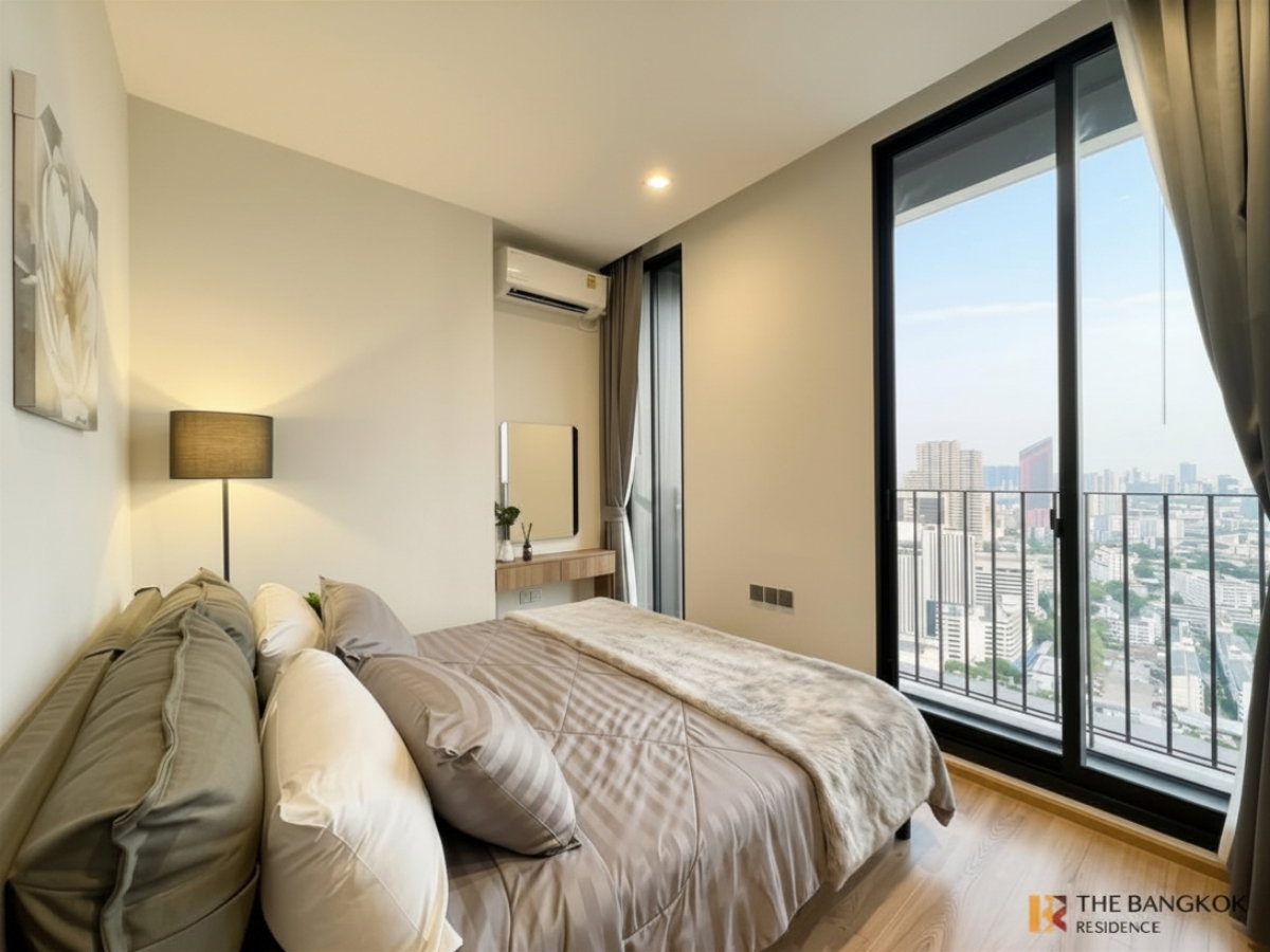 picture Rental Condo 🌃 Noble Around Ari, 1BR 35 sq.m. 33K ✨ Beautiful Corner Unit, Near BTS Ari - 6/9
