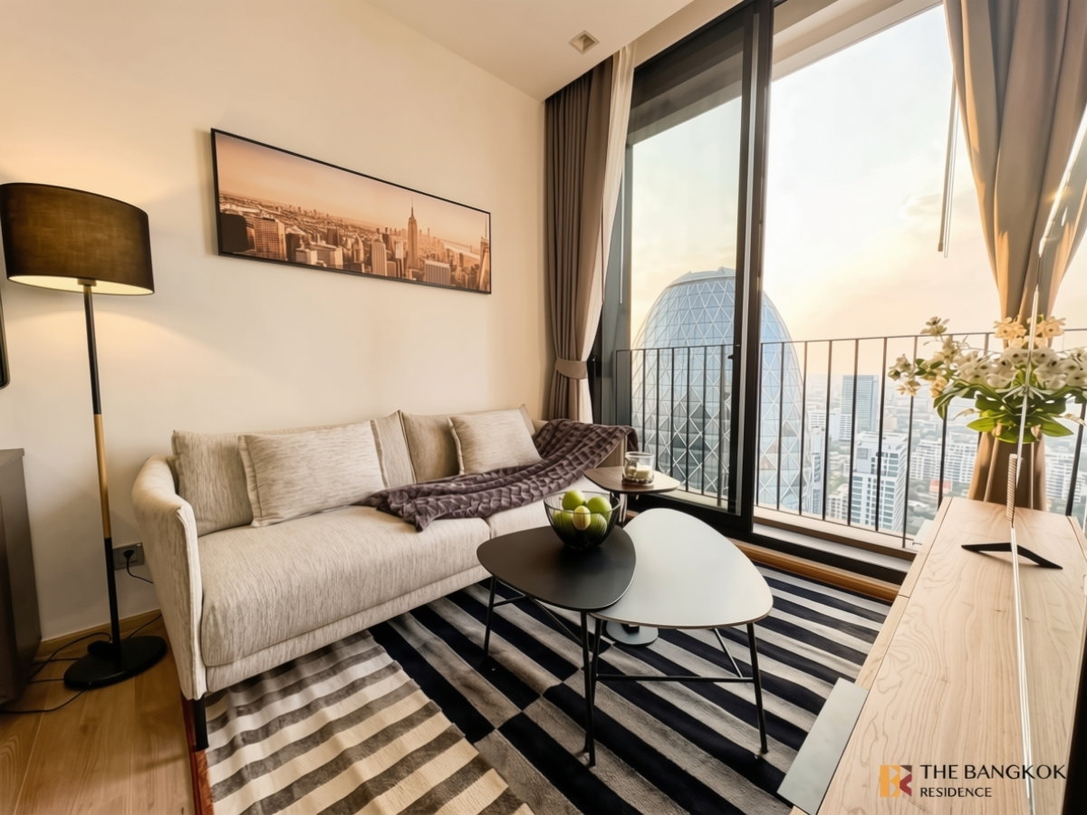 picture Rental Condo 🌃 Noble Around Ari, 1BR 35 sq.m. 33K ✨ Beautiful Corner Unit, Near BTS Ari - 2/9