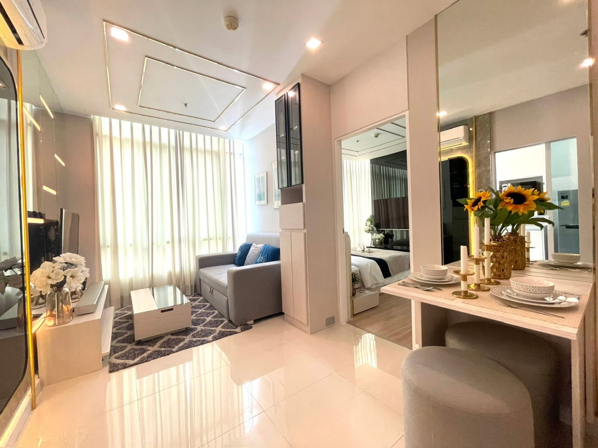 picture [VR0695] 🔥 17,000/Month | The Sky Sukhumvit 34.75 sqm 1BR Separated Kitchen High-End Built-in  Only 300M to BTS Udom Suk! 🔥 - 12/18