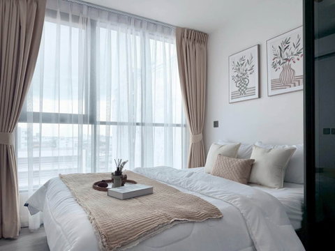 For rent: Atmoz Palacio Ladprao-Wanghin, 26 sqm, 17,000 baht. Tel: 096 1366945, Line ID: rose459