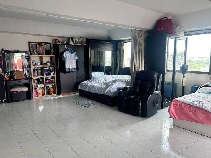 รูป ขาย เรย์มอนด์ คอนโด ลาดพร้าว 130 ห้องใหญ่พิเศษ 58.22 ตร.ม ห้องหัวมุม หน้าต่าง 2 บาน ระเบียง ⚠️กว้างสะใจ ใกล้ MRT มหาดไทย / ท่าเรือคลองแสนแสบ ทำเลดี - รูปที่ 5/5