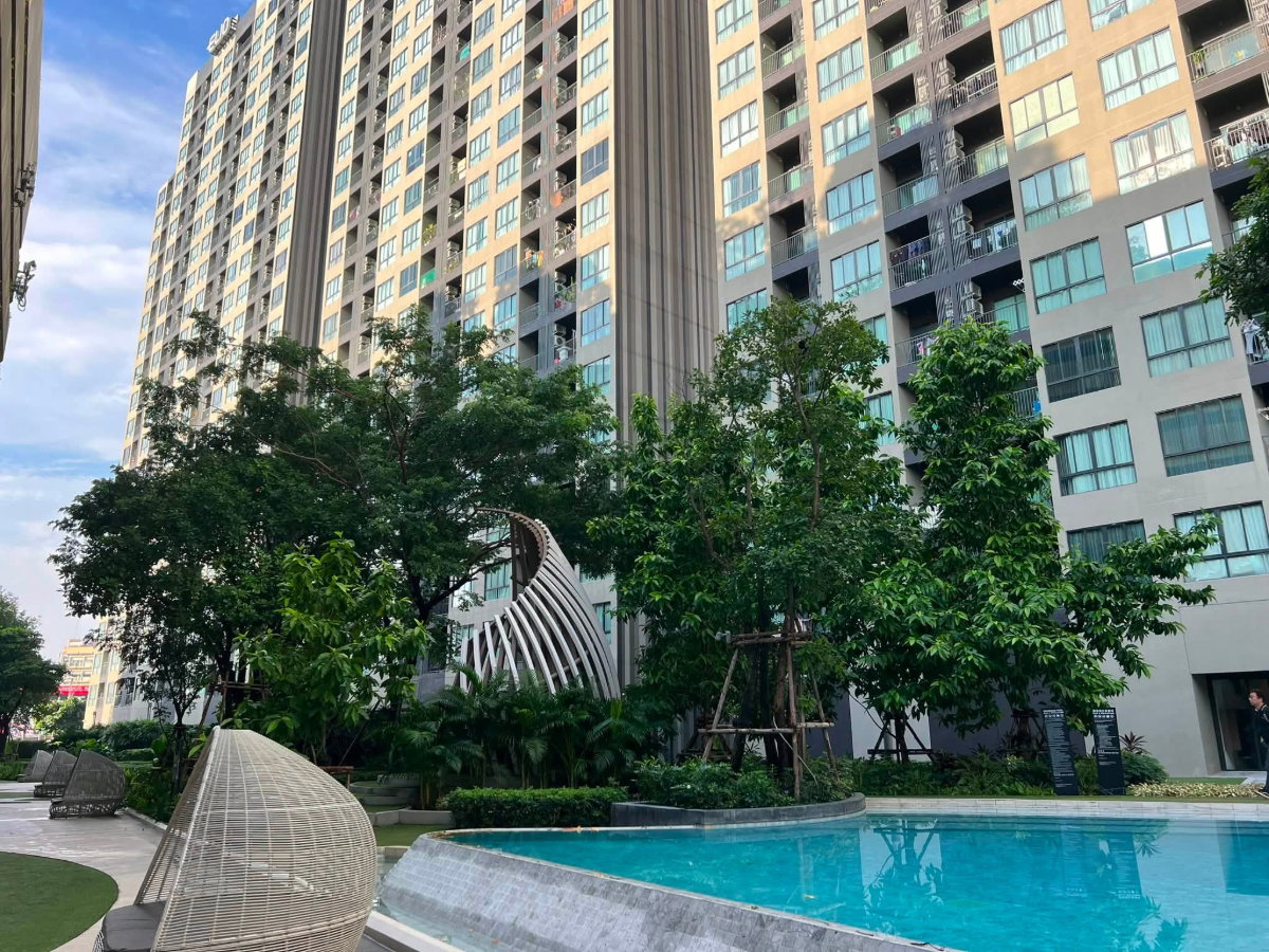รูป ✨ ห้องหายาก! ให้เช่าคอนโด Elio Del Nest อุดมสุข (1 ห้องนอน) วิวสระว่ายน้ำและสวน ✨ - รูปที่ 8/37