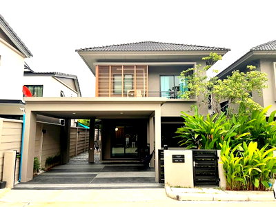 Houses for rent Samut Prakarn : 🏡 Modern House for Rent: Como Botanica Bangna 1Ready to move in! Just pack your bags!