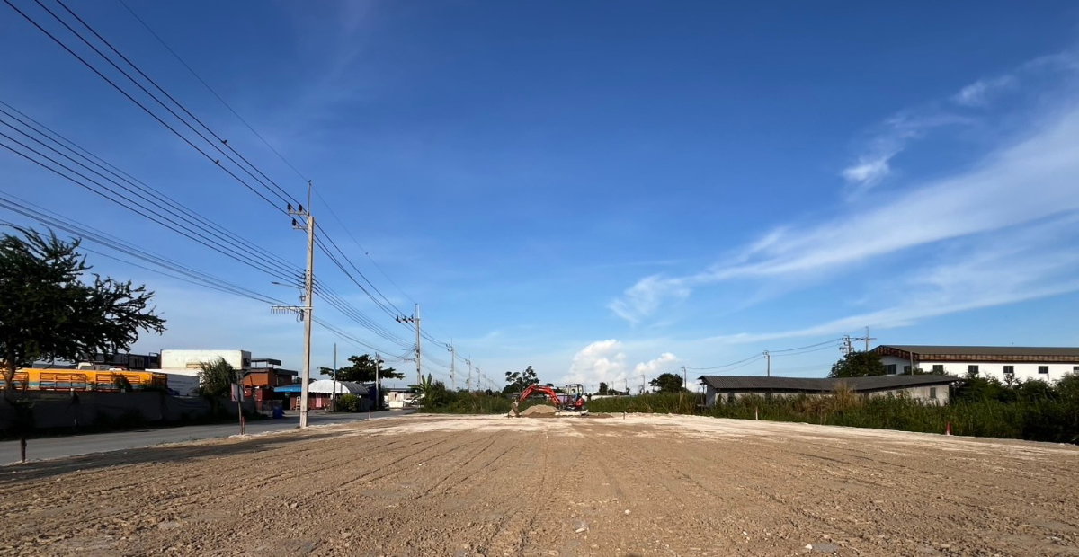  100 ตรว. หน้ากว้าง ใกล้สนามบิน มหาวิทยาลัย รถไฟฟ้า มอเตอร์เวย์ ถนนตัดใหม่กรุงเทพกรีฑา พระราม9 ใกล้แหล่งงาน โรงเรียนนานาชาติ จุดขึ้นลงทางด่วนสายใหม่
