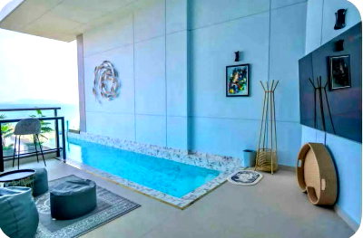 Condos for sale : 🔥 Copacabana Jomtien | Private Pool + Sea View | 79 Sq.m | Foreign Quota 🌊