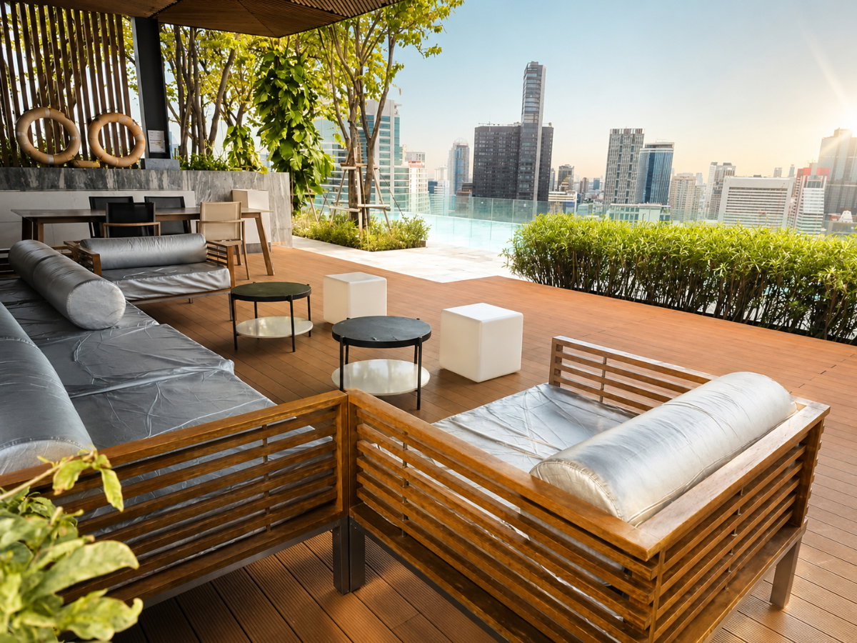 picture CONDO SELL WITH TENANT (Yield 7.5%) — TRIPLE Y RESIDENCE Direct MRT Samyan Access | Above Samyan Mitrtown - 8/15