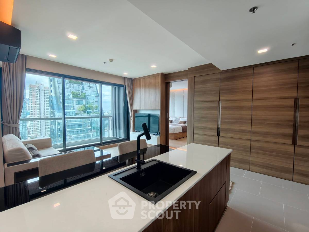 picture 27th-Floor 1-BR At The Address Sathorn, 200m To BTS Saint Louis (ID 3198213) - 7/19
