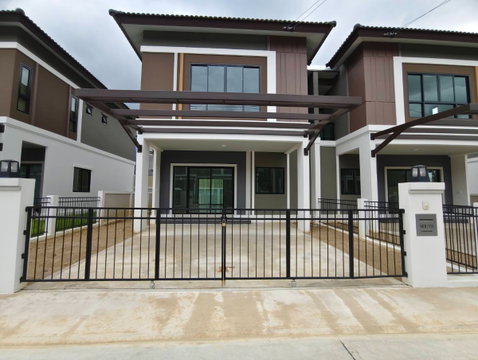 Twin house for sale, KarnakanokVille 26, Sankamphaeng.