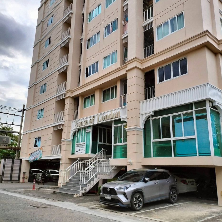 รูป Sense of London Condo | สุขุมวิท 109 | 8,200 บาท/เดือน 🚆 ห้องมุม วิวโล่ง • เฟอร์ครบ • ใกล้ BTS แบริ่ง เพียง 900 ม. - รูปที่ 8/14