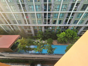 รูป 🎉ขาย🎉 zcape3 ใกล้ Central Floresta ชั้น8 ตึกA วิวสระ - รูปที่ 7/8