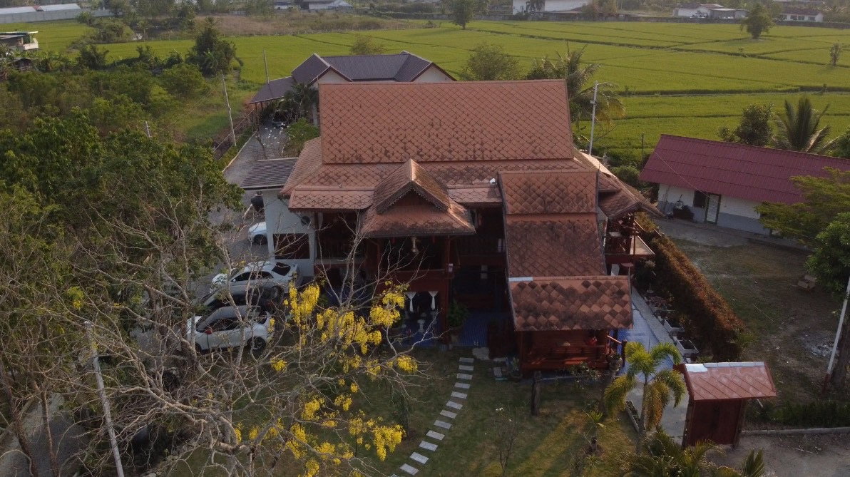 รูป 🏡✨ ให้เช่าบ้านเรือนไทยไม้สัก พร้อมสระว่ายน้ำส่วนตัว | หางดง เชียงใหม่ ✨🏡 - รูปที่ 4/13