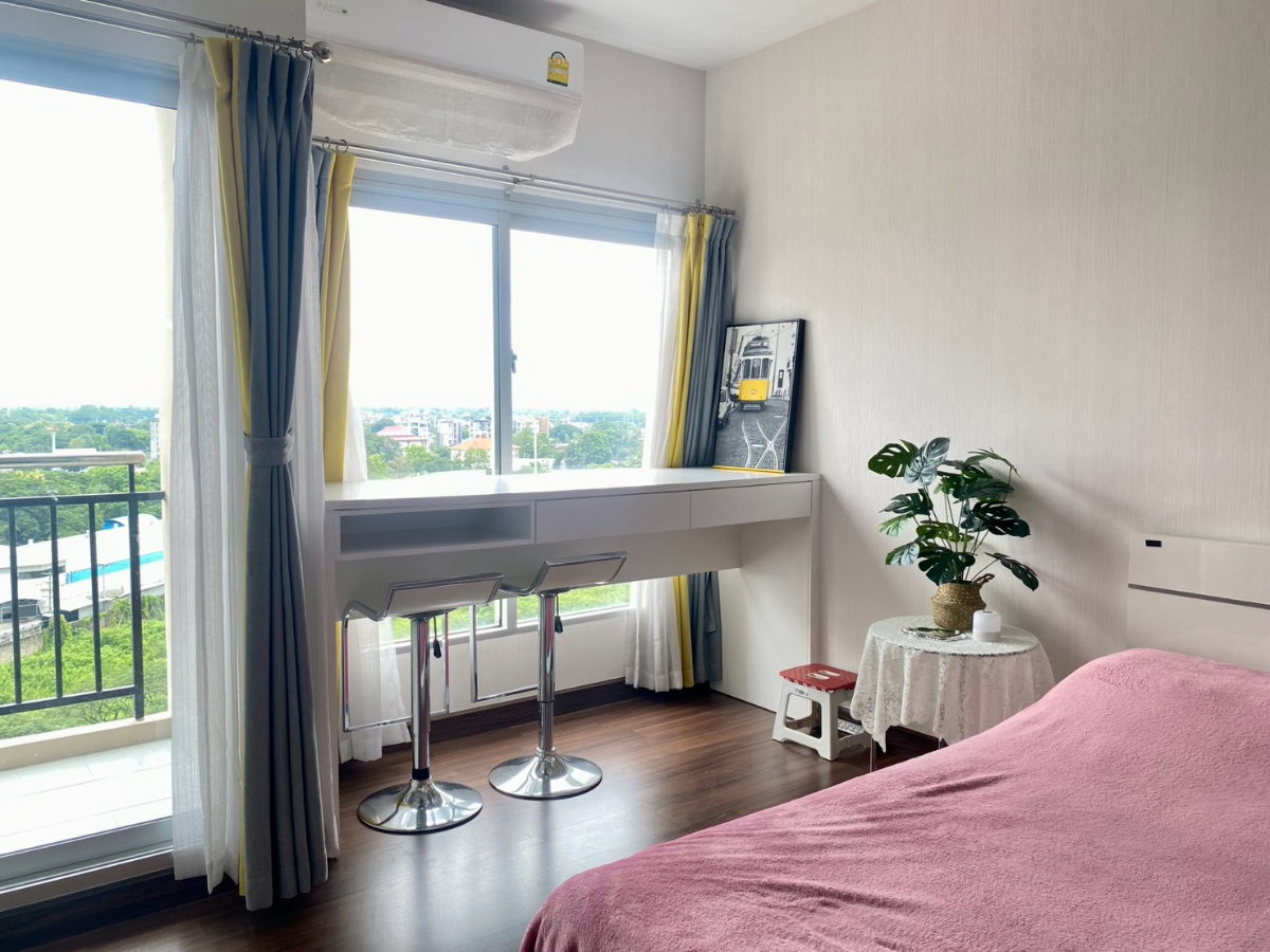 รูป ให้เช่า ศุภาลัย มอนแต้ 2 ห้องสวย วิวสวย เพียง 10000 บาทต่อเดือน โทร (0955752068 คุณชมพู) - รูปที่ 3/11