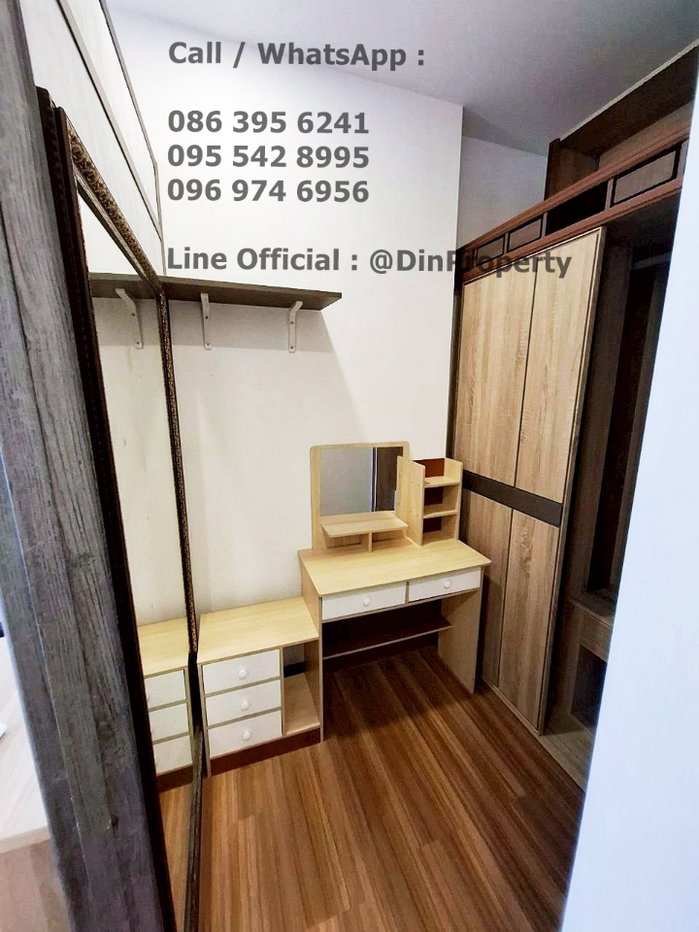 รูป เช่า ศุภาลัย พรีเมียร์ เจริญนคร , 1 ห้องนอน, BTS สถานีคลองสาน , BTSกรุงธนบุรี, ICONSIAM , LINE ID @dinproperty - รูปที่ 2/3
