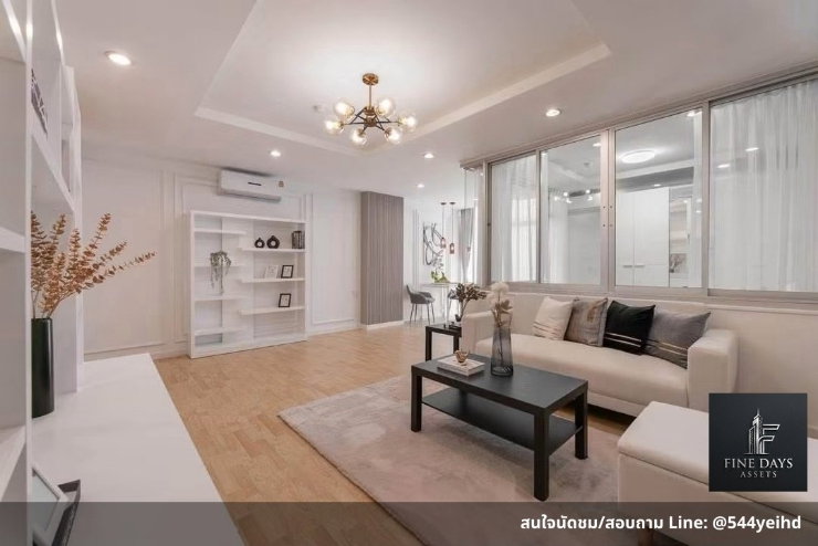 รูป FD-084307 รัชดาซิตี้ 18 ห้อง 1 Bedroom 46 ตร.ม. เพียง 15,000 บาท/เดือน - รูปที่ 3/7