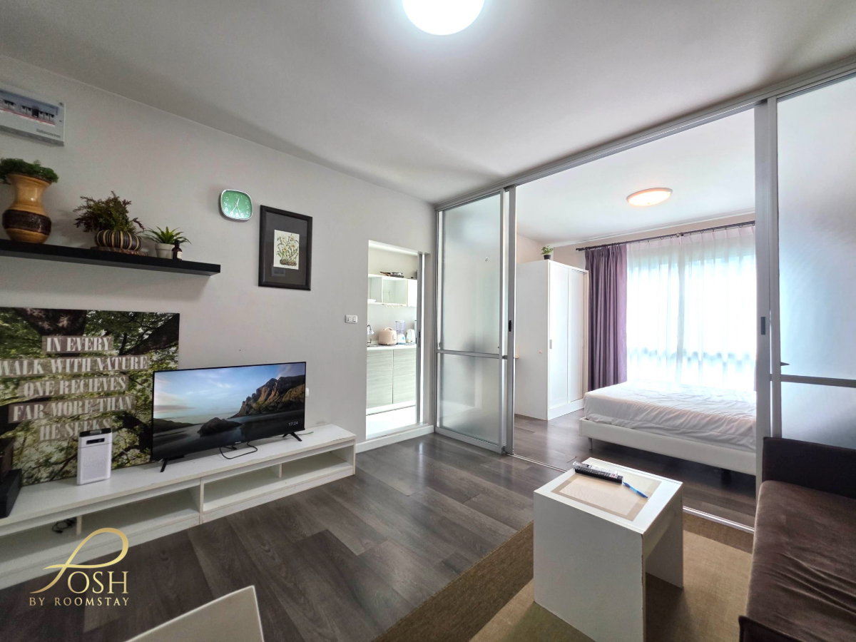 picture For Rent | dCondo Mine, Kathu Studio room with pool view, fully furnished and equipped with appliances.  - 5/22