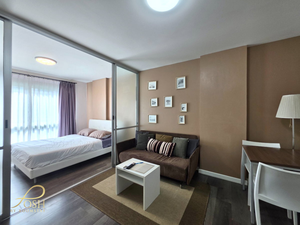 picture For Rent | dCondo Mine, Kathu Studio room with pool view, fully furnished and equipped with appliances.  - 3/22